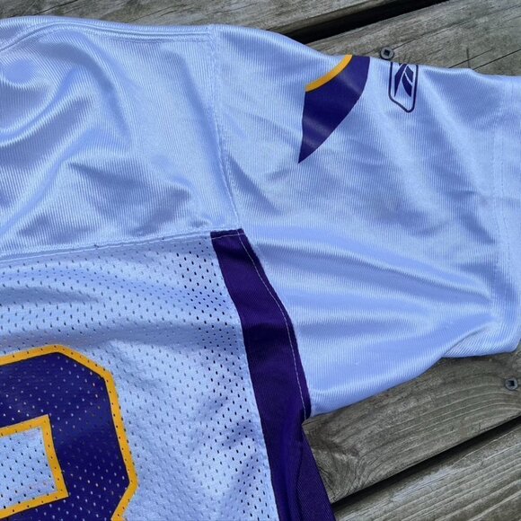MINNESOTA VIKINGS NFL Adrian Peterson #28 REEBOK team apparel Youth XL White - Picture 4 of 10